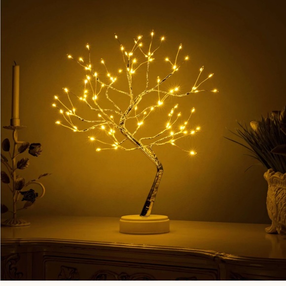 NIB Set of 2 Twinkling Tree Fairy Spirit Light Tree - Picture 1 of 12